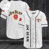 Jim Beam Logo Baseball Jersey Shirt