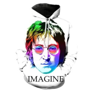 John Lennon 3D Printed Hoodie/Zipper Hoodie - 838b0487a816