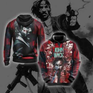 John Wick 2 Unisex 3D Hoodie All Over Print Hoodie862 - d1cecac3d583
