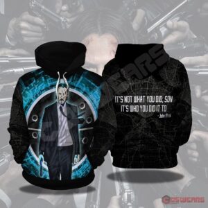 John Wick Inspired Pullover 3D Hoodie For Men Women All Over 3D Printed Hoodie - 97a952dd3f99