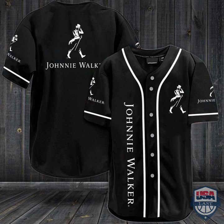 Johnnie Walker Scotch Whisky Baseball Jersey Johnnie Walker Scotch Whisky Baseball Jersey
