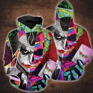 Joker Color Mesmerize Art 3D Printed Hoodie/Zipper Hoodie - 8bc035f26ab9