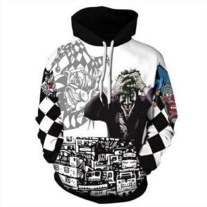 Joker Graphic Printed 3D Hoodie All Over Print - 5fec0dadaec1
