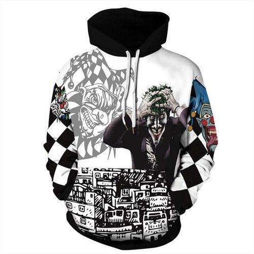 Joker Graphic Printed 3D Hoodie All Over Print - 5fec0dadaec1 Joker Graphic Printed 3D Hoodie All Over Print - 5fec0dadaec1