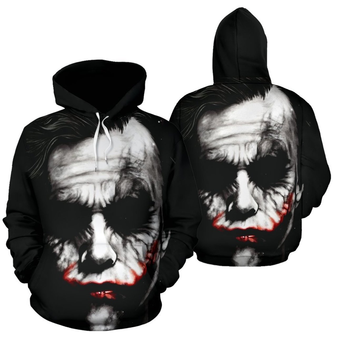 Joker Heath Ledger The Dark Knight 3D Printed Hoodie/Zipper Hoodie - 1cb4ec81455c Joker Heath Ledger The Dark Knight 3D Printed Hoodie/Zipper Hoodie - 1cb4ec81455c