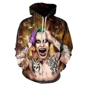 Joker Pullover And Zippered Hoodies Custom 3D Joker Graphic Printed 3D Hoodie All Over Print Hoodie For Men For Women - 56c59a7dd63c