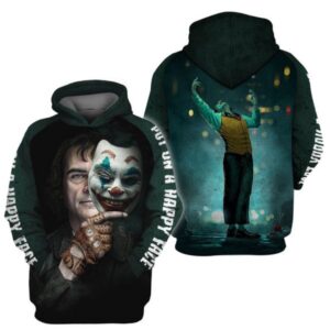 Joker Put On A Happy Face Legend 3D Printed Hoodie/Zipper Hoodie - 0beb207c685d