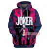 Joker Put On A Happy Face Pullover And Zippered Hoodies Custom 3d Joker Graphic Printed 3d Hoodie All Over Print Hoodie For Men For Women - 8f514d5937b1