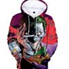 Joker Suicide Squad Pullover And Zippered Hoodies Custom 3d Graphic Printed 3d Hoodie All Over Print Hoodie For Men For Women - a2855e423b27
