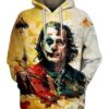 Joker Tragedy Comedy Dc Comic Pullover And Zippered Hoodies Custom 3D Graphic Printed 3D Hoodie All Over Print Hoodie For Men For Women - 498bd59d4926
