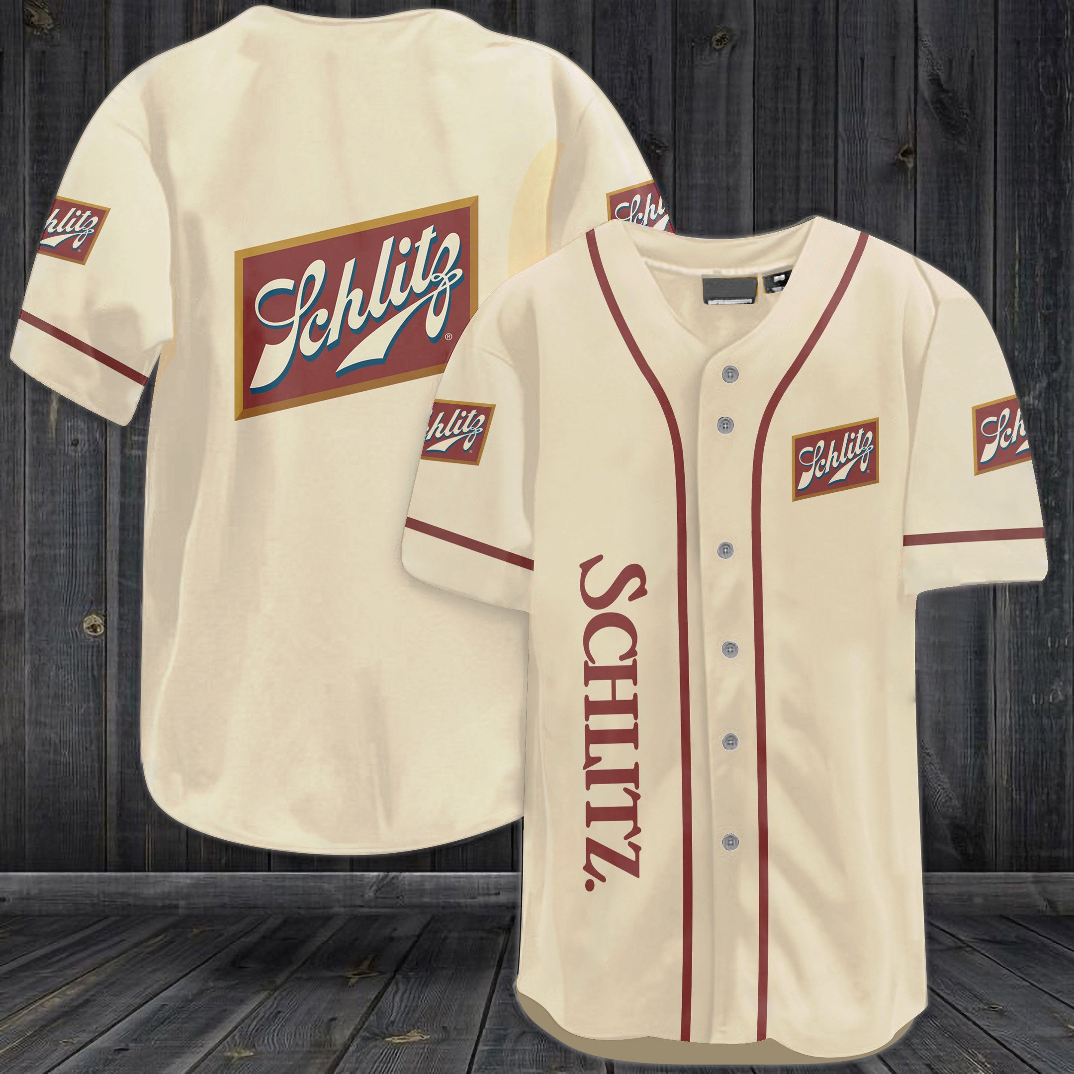 Joseph Schlitz Brewing Baseball Jersey Joseph Schlitz Brewing Baseball Jersey