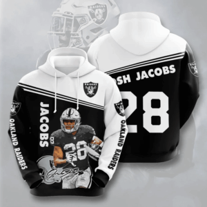 Josh Jacobs Oakland Raiders 3D Hoodie For Men For Women All Over Printed Hoodie - 44f401b61650