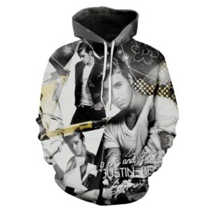 Justin Bieber 3D Printed Hoodie/Zipper Hoodie - 9b236841a52a