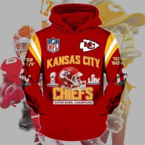 KANSAS CITY CHIEFS 3D Hoodie For Men For Women All Over Printed Hoodie - ae343f9ae942