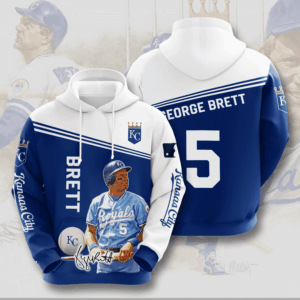 KANSAS CITY ROYALS George Brett 3D Hoodie For Men For Women All Over Printed Hoodie - 306368ce92e1