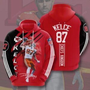 KELCE 87 Kansas City Chiefs 3D Hoodie For Men For Women - c9e99857a828