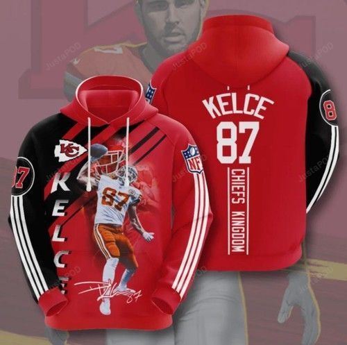 KELCE 87 Kansas City Chiefs 3D Hoodie For Men For Women - c9e99857a828 KELCE 87 Kansas City Chiefs 3D Hoodie For Men For Women - c9e99857a828