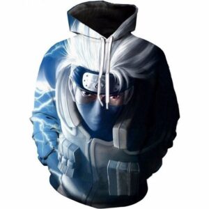 Kakashi Naruto Pullover And Zippered Hoodies Custom 3D Naruto Graphic Printed 3D Hoodie All Over Print Hoodie For Men For Women - 0c209d5b274e