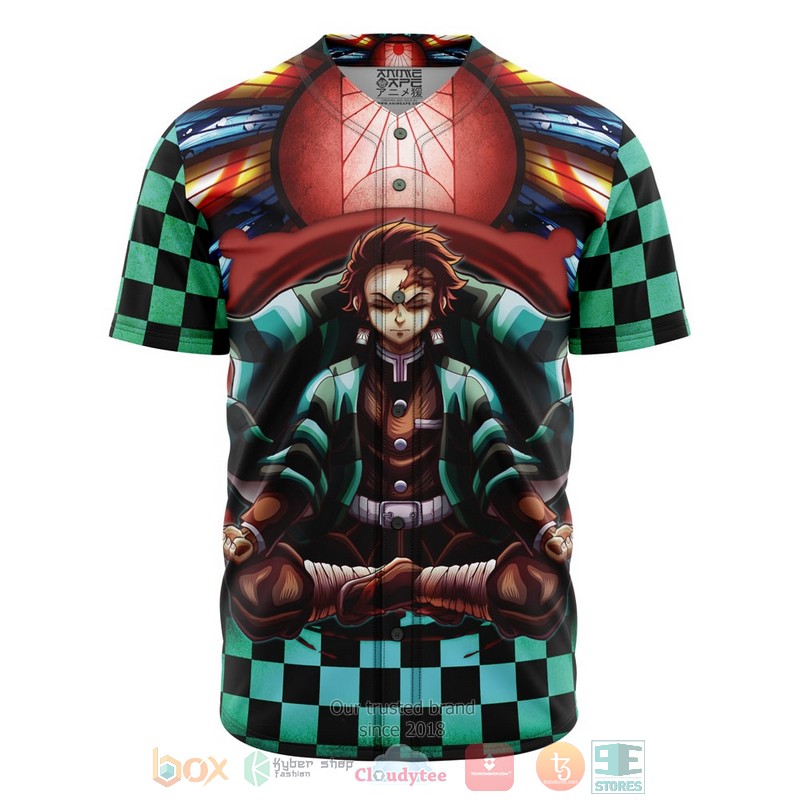 Kamado Tanjiro Demon Slayer Baseball Jersey Kamado Tanjiro Demon Slayer Baseball Jersey