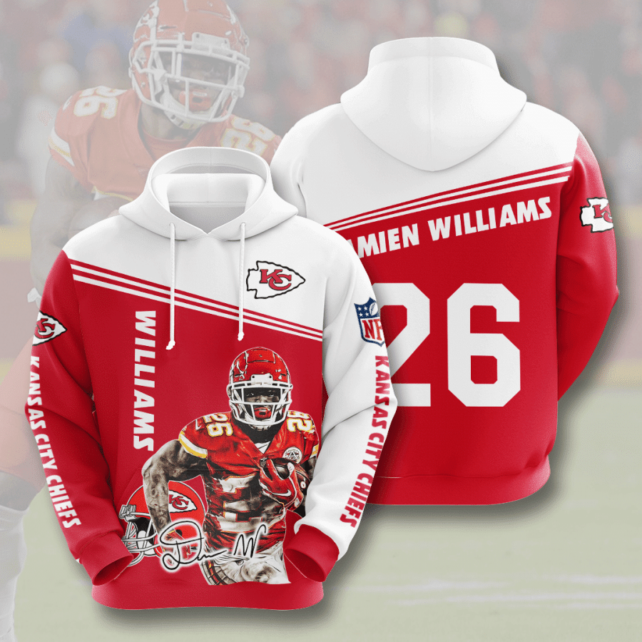 Kansas City Chiefs 3D Hoodie - 530e4bf11717 Kansas City Chiefs 3D Hoodie - 530e4bf11717