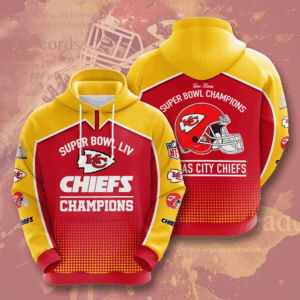 Kansas City Chiefs 3D Hoodie - cec2b02237ac
