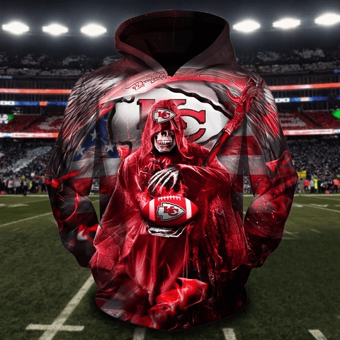 Kansas City Chiefs 3D Printed Hoodie/Zipper Hoodie - 11988a698391 Kansas City Chiefs 3D Printed Hoodie/Zipper Hoodie - 11988a698391