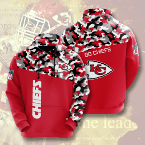 Kansas City Chiefs 3D Printed Hoodie/Zipper Hoodie - 56f46bd8e375