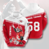 Kansas City Chiefs 3D Printed Hoodie/Zipper Hoodie - 6c1f65fa1bbd