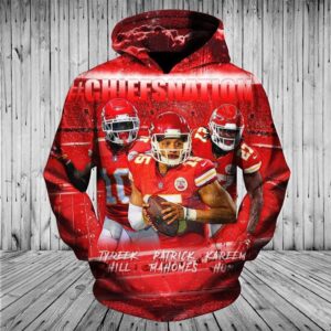 Kansas City Chiefs 3D Printed Hoodie/Zipper Hoodie - 97becc776b44