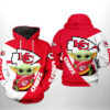 Kansas City Chiefs NFL Baby Yoda Team 3D Printed Hoodie/Zipper Hoodie - 8432ae348ac0