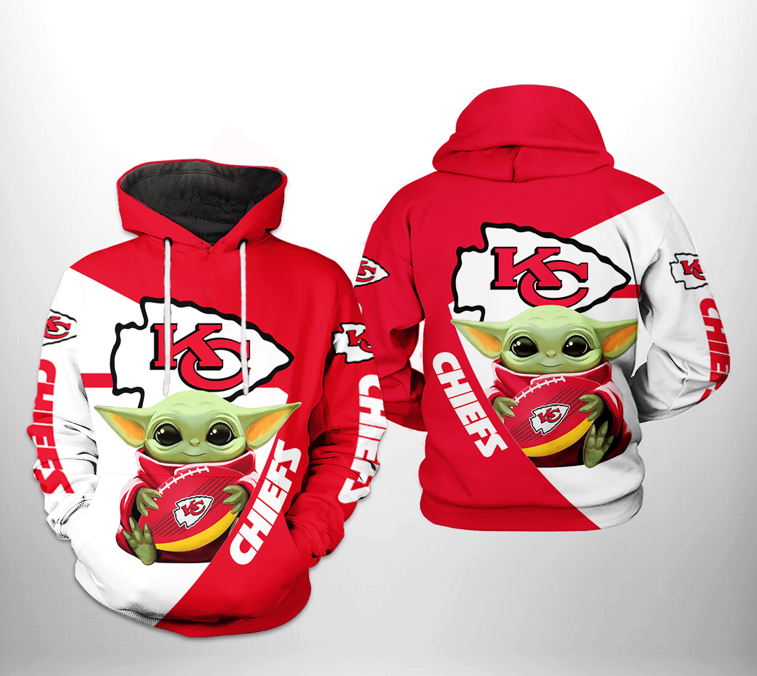 Kansas City Chiefs NFL Baby Yoda Team 3D Printed Hoodie/Zipper Hoodie - 8432ae348ac0 Kansas City Chiefs NFL Baby Yoda Team 3D Printed Hoodie/Zipper Hoodie - 8432ae348ac0