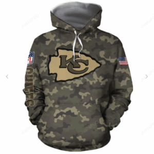 Kansas City Chiefs NFL Camo Men and Women 3D Hoodie and Zip Up Hoodie Kansas City Chiefs Camo 3D Shirt Kansas City Chiefs All Over Printed Hoodie - 0b2f07b4d9d2