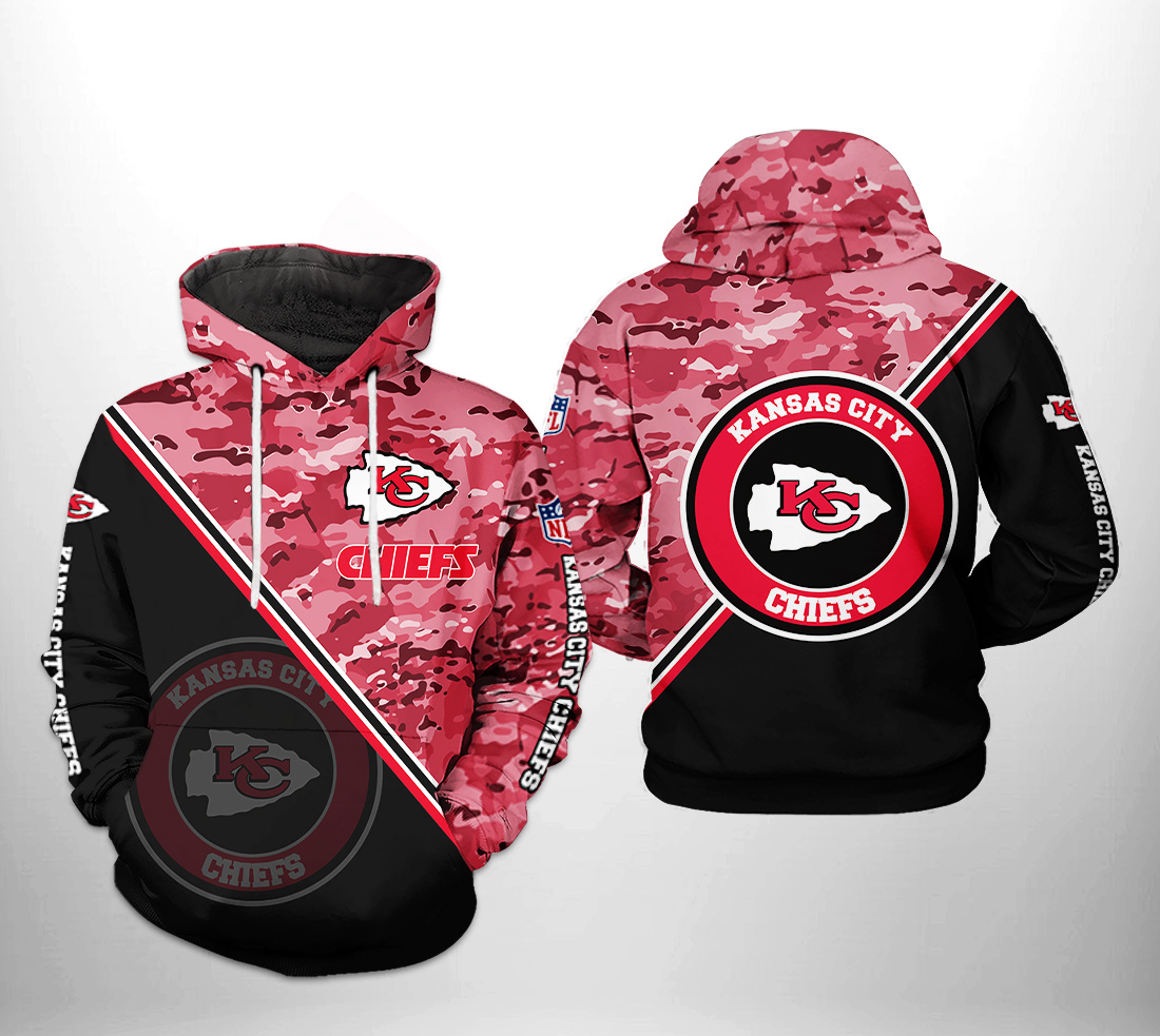 Kansas City Chiefs NFL Camo Team 3D Printed Hoodie/Zipper Hoodie - 42098d6b64c3 Kansas City Chiefs NFL Camo Team 3D Printed Hoodie/Zipper Hoodie - 42098d6b64c3