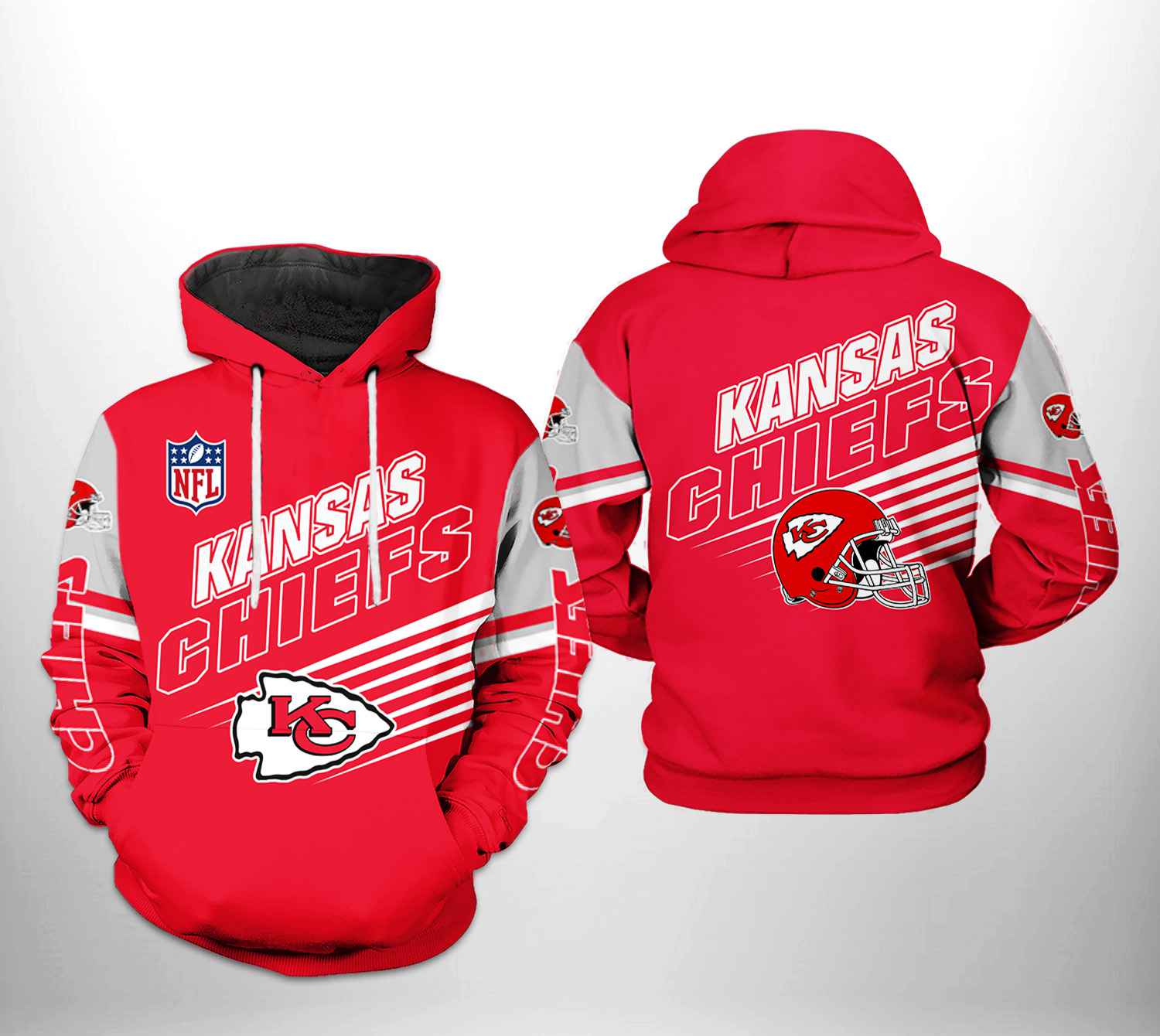 Kansas City Chiefs NFL Team 3D Printed Hoodie/Zipper Hoodie - adc2c786a25b Kansas City Chiefs NFL Team 3D Printed Hoodie/Zipper Hoodie - adc2c786a25b