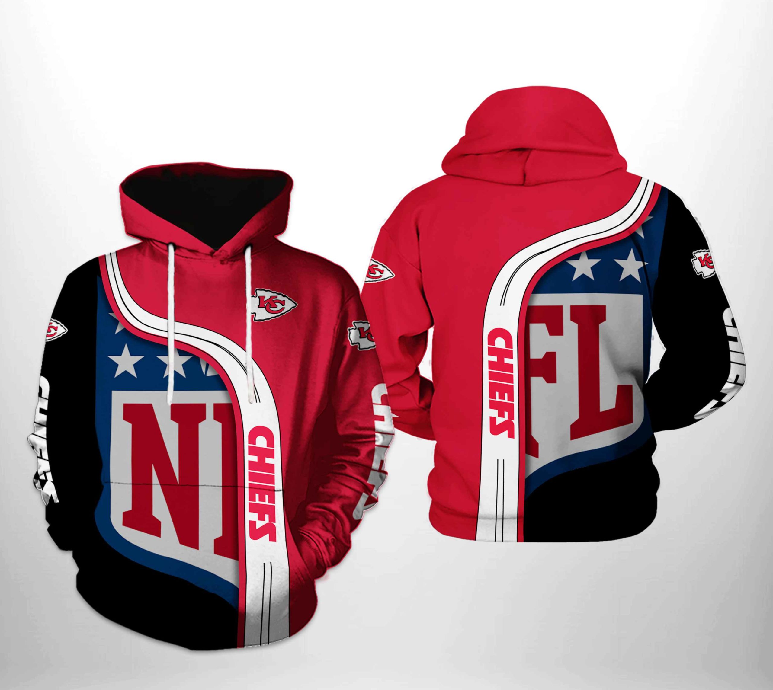 Kansas City Chiefs NFL Team 3D Printed Hoodie/Zipper Hoodie - fd3e5f7f0e8a Kansas City Chiefs NFL Team 3D Printed Hoodie/Zipper Hoodie - fd3e5f7f0e8a