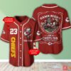 Kansas City Chiefs Nfl 3D Personalized Baseball Jersey Shirt