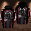 Kansas City Chiefs Nfl Football Skull Death 3d Hoodie For Men For Women Kansas City Chiefs All Over Printed Hoodie. Kansas City Chiefs 3d Shirt - 7fc25c8a529c