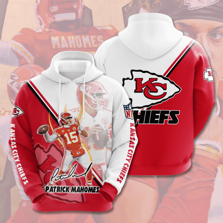 Kansas City Chiefs Patric Mahomes 3D Hoodie Sweatshirt For Fans Men Women All Over Printed Hoodie - b3ba0371da2d Kansas City Chiefs Patric Mahomes 3D Hoodie Sweatshirt For Fans Men Women All Over Printed Hoodie - b3ba0371da2d