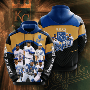 Kansas City Royals 3D Hoodie - 7bc61e42b489