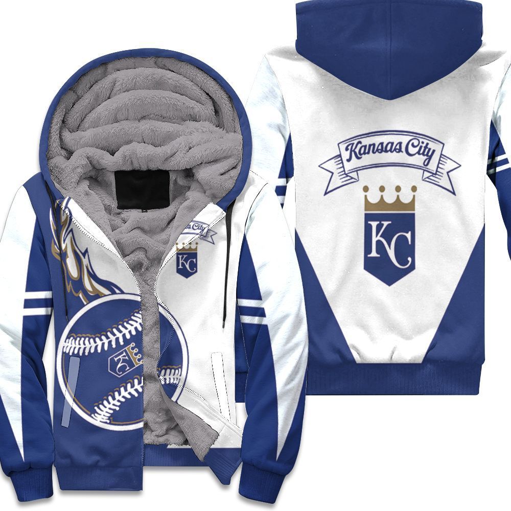 Kansas City Royals Logo 3D Hoodie Unisex Fleece Hoodie - f6e2dde68286 Kansas City Royals Logo 3D Hoodie Unisex Fleece Hoodie - f6e2dde68286