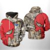 Kansas Jayhawks NCAA Camo Veteran Hunting 3D Printed Hoodie/Zipper Hoodie - 70883fb78f8e