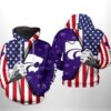 Kansas State Wildcats NCAA US Flag 3D Printed Hoodie/Zipper Hoodie - 9dc6c988cbbe
