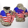 Kansas State Wildcats NCAA US Flag Camo Veteran 3D Printed Hoodie/Zipper Hoodie - 10e05ef823cc