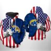 Kent State Golden Flashers NCAA US Flag 3D Printed Hoodie/Zipper Hoodie - 91c698037bb8