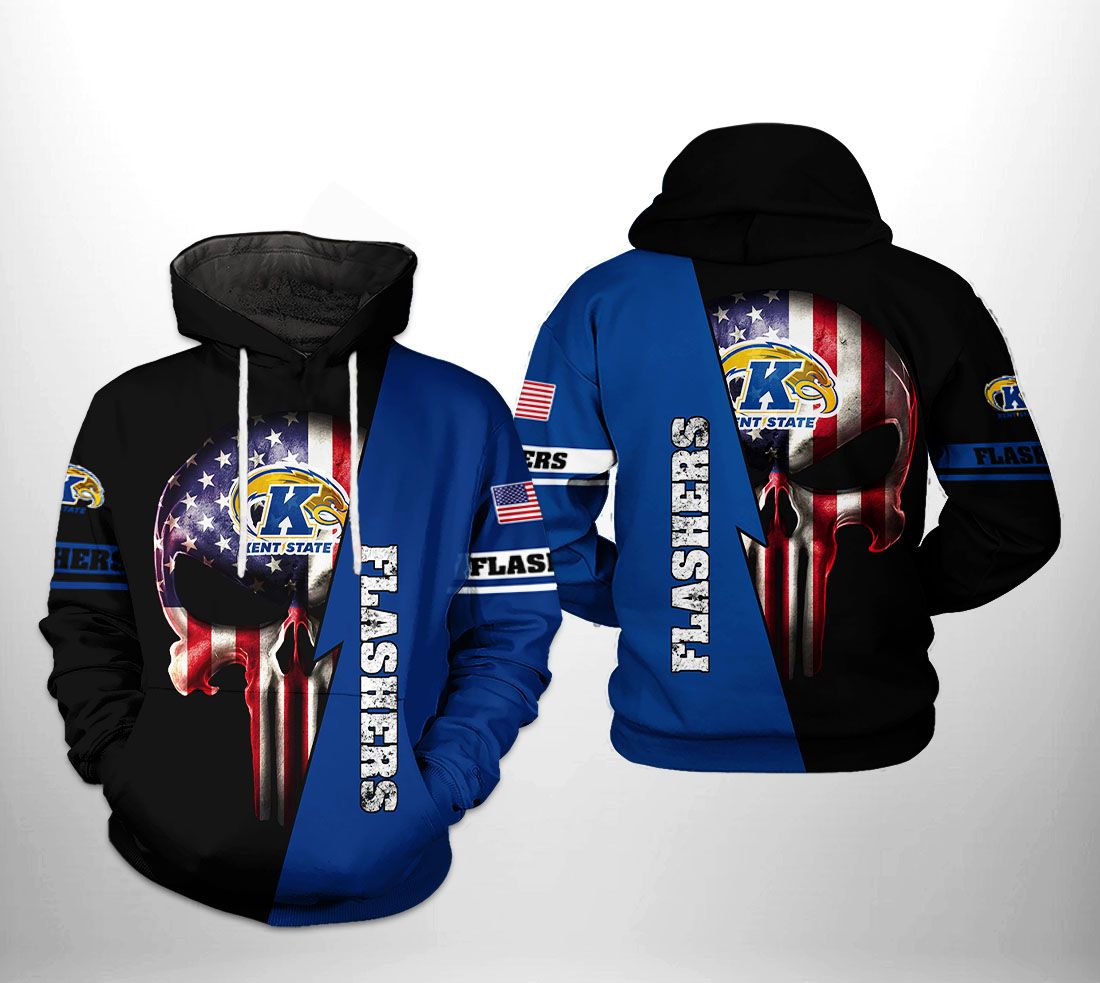 Kent State Golden Flashers NCAA US Flag Skull 3D Printed Hoodie/Zipper Hoodie - 379adba3e215 Kent State Golden Flashers NCAA US Flag Skull 3D Printed Hoodie/Zipper Hoodie - 379adba3e215
