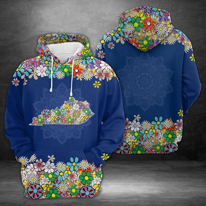 Kentucky Flower 3D Printed Hoodie/Zipper Hoodie - b27c81b64508 Kentucky Flower 3D Printed Hoodie/Zipper Hoodie - b27c81b64508