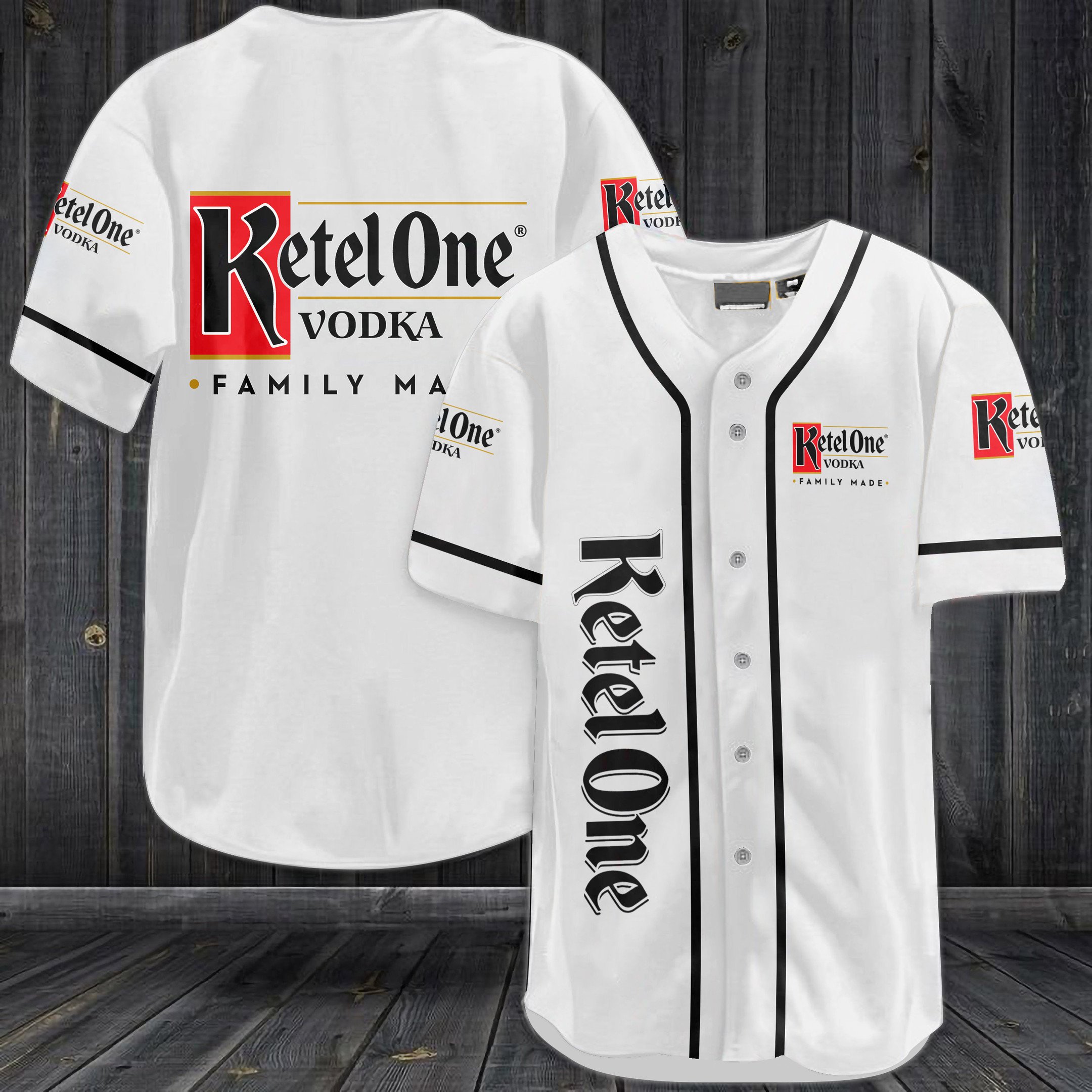 Ketel One Vodka Baseball Jersey Ketel One Vodka Baseball Jersey