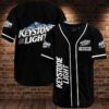 Keystone Light Custom Name Baseball Jersey