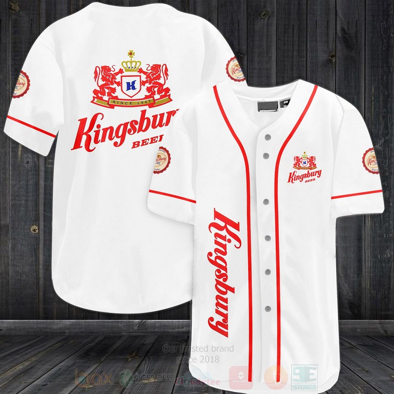 Kingsbury Beer Baseball Jersey Shirt Kingsbury Beer Baseball Jersey Shirt