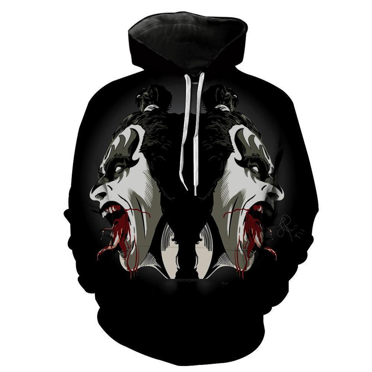 Kiss Band 3D Printed Hoodie/Zipper Hoodie - 2654e298b093 Kiss Band 3D Printed Hoodie/Zipper Hoodie - 2654e298b093